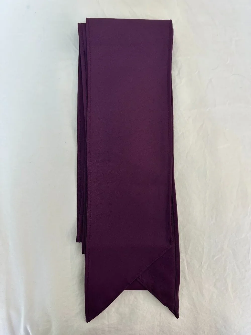 ALFRED SUNG 3/4 Sleeve CLASSIC V-Neck Gown SIZE 10 in Aubergine Purple NWT - Picture 10 of 11